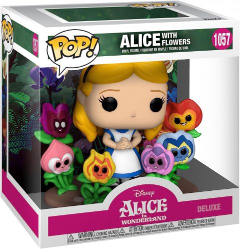 Disney: Alice 70th Anniversary - Alice w/ Flowers Deluxe Pop Figure