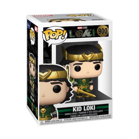 Loki TV: Loki (Kid) w/ Alligator Loki Pop Figure