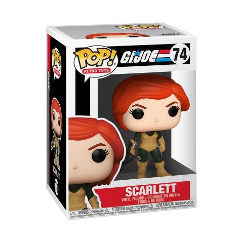 Retro Toys: G.I. Joe - Scarlett Pop Figure
