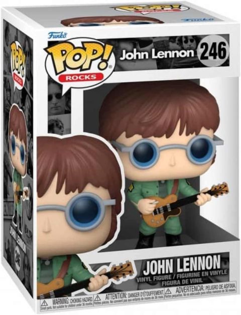 Pop Rocks: Beatles - John Lennon (Military Jacket) Pop Figure