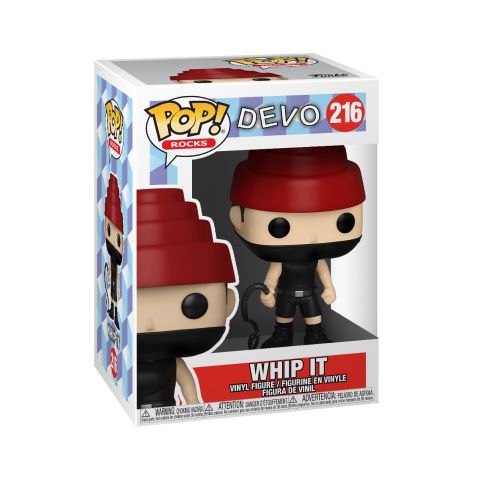 Pop Rocks: Devo - Whip It w/ Whip Pop Figure