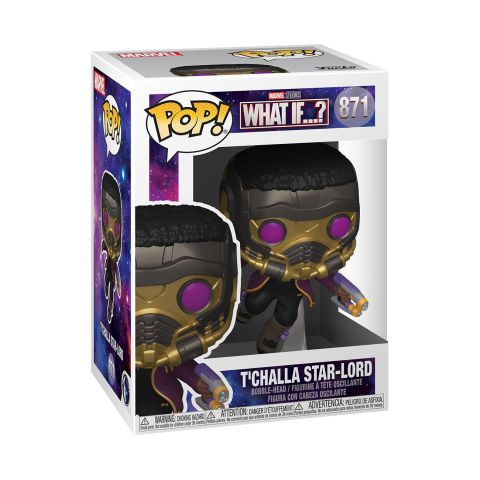 Marvel's What If?: T'Challa Star-Lord Pop Figure
