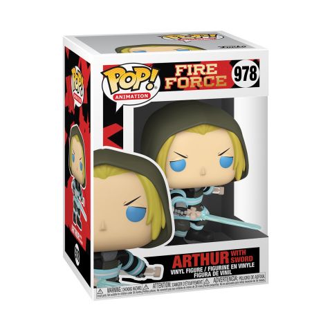 Fire Force: Arthur w/ Excalibur Pop Figure