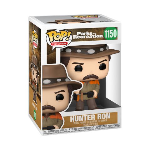 Parks and Rec: Hunter Ron Swanson Pop Figure