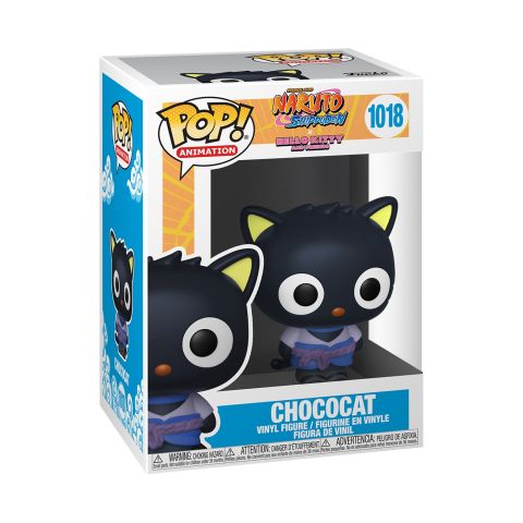 Sanrio x Naruto: Chococat (Sasuke) Pop Figure