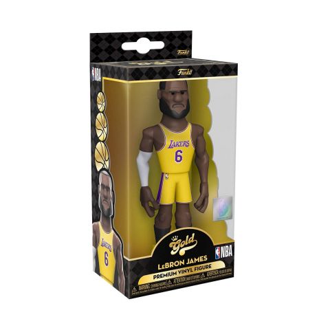 NBA Stars: Lakers - LeBron 5'' Vinyl Gold Figure