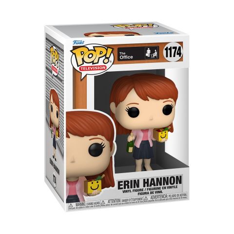 Office: Erin w/ Happy Box and Champagne Pop Figure