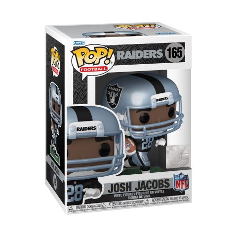 NFL Stars: Raiders - Josh Jacobs (Home Uniform) Pop Figure