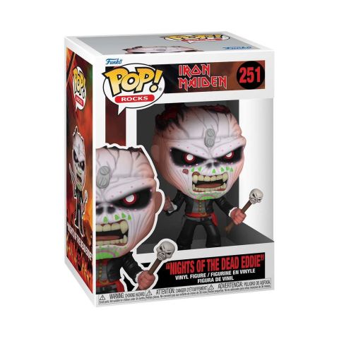POP Rocks: Iron Maiden - Eddie (Nights of the Dead) Pop Figure