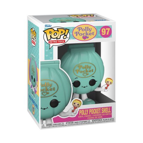 Retro Toys: Polly Pocket - Polly Pocket Shell Pop Figure