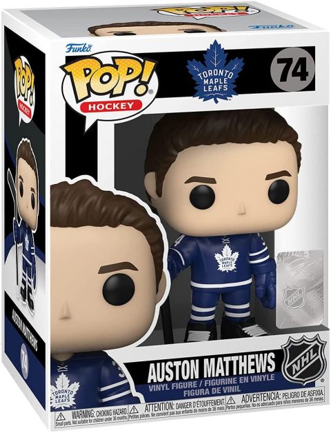 NHL Stars: Maple Leafs - Auston Matthews (Home Uniform) Pop Figure