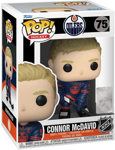 NHL Stars: Oilers - Connor McDavid (Third Uniform) Pop Figure