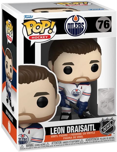 NHL Stars: Oilers - Leon Draisaitl (Road Uniform) Pop Figure