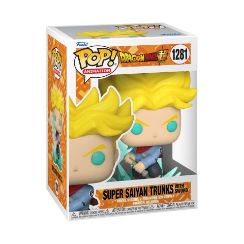 Dragon Ball Super: SS Trunks w/ Spirit Sword Pop Figure