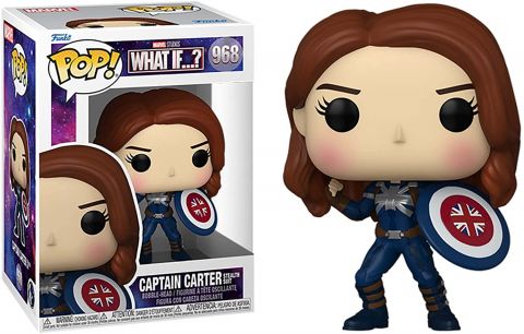 Marvel's What If?: Captain Carter (Stealth Suit) Pop Figure
