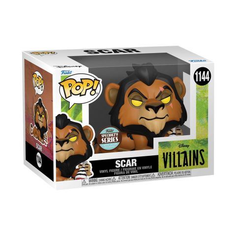 Disney: Lion King - Scar w/ Meat Pop Figure (Specialty Series)
