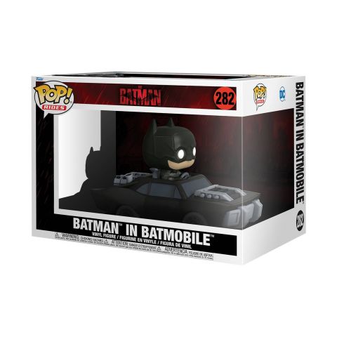 The Batman: Batman on Batmobile Super Deluxe Pop Ride Figure