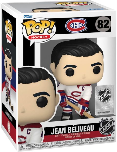 NHL Legends: Canadiens - Jean Believeau Pop Figure