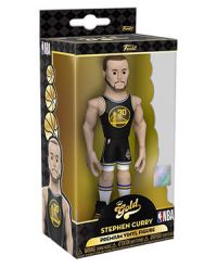 NBA Stars: Warriors - Stephen Curry (City) 5'' Vinyl Gold Figure
