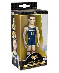 NBA Stars: Nuggets - Nikola Jokic (Away Uni) 5'' Vinyl Gold Figure