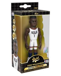 NBA Stars: Pelicans - Zion Williamson (Home Uni) 5'' Vinyl Gold Figure