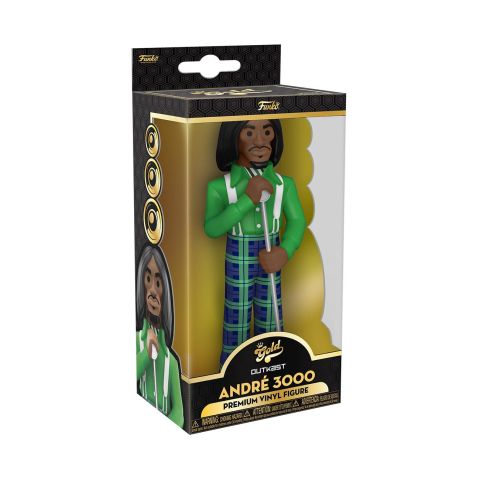 Rock Stars: Outkast - Andre3000 (Hey Ya) 5'' Vinyl Gold Figure