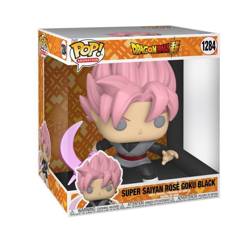Dragon Ball Super: SSR Goku Black w/ (TRL) Scythe Pop Figure 10'' Jumbo Pop Figure