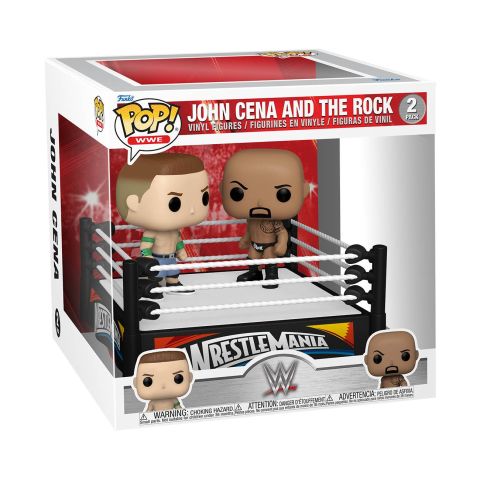 WWE: Cena vs Rock (2012) Deluxe Pop Figure