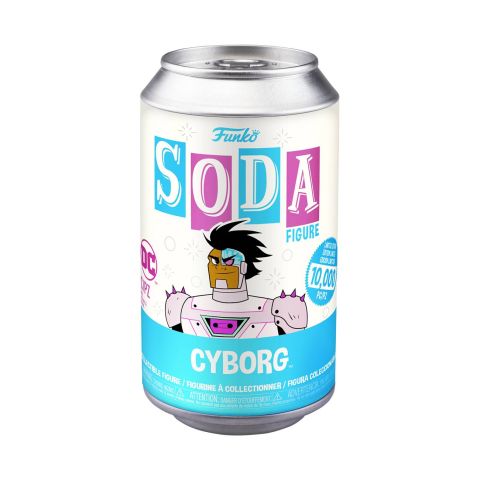 Teen Titans Go: Cyborg Vinyl Soda Figure (Limited Edition: 10,000 PCS)