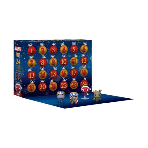 Advent Calendar: Marvel Holiday 2022 Edition Assorted Figures (Display of 24)