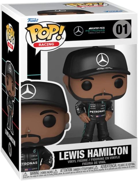 Racing Stars: Mercedes - AMG Petronas Formula One Team - Lewis Hamilton Pop Figure