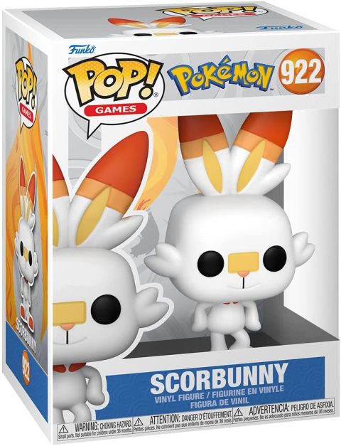 Pokemon: Scorbunny Pop Figure