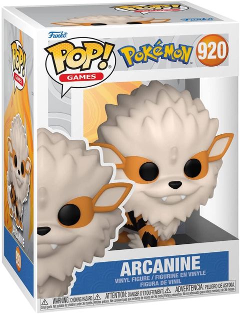 Pokemon: Arcanine Pop Figure