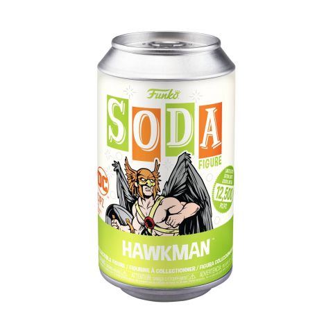 DC Comics: Hawkman Vinyl Soda Figure (Limited Edition: 12,500 PCS)