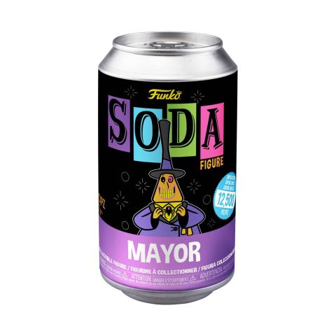 Nightmare Before Christmas: Mayor (Black Light) Vinyl Soda Figure (Limited Edition: 12,500 PCS)