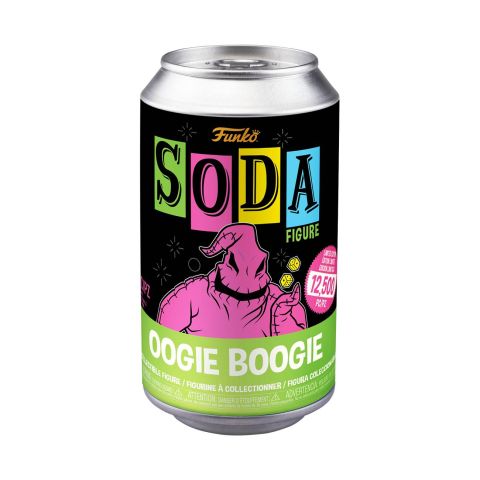 Nightmare Before Christmas: Oogie Boogie (Black Light) Vinyl Soda Figure (Limited Edition: 12,500 PCS)