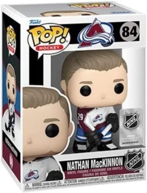 NHL Stars: Avalanche -Nathan Mackinnon(Away) Pop Figure