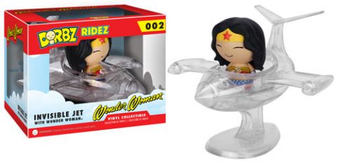 Wonder Woman: Wonder Woman & Invisible Jet Dorbz Ridez Figure