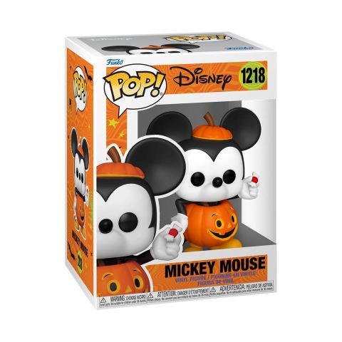 Disney: Halloween - Trick or Treat - Mickey (Pumpkin) Pop Figure