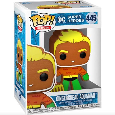 DC Holiday: Aquaman (Gingerbread) Pop Figure