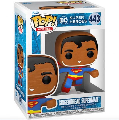 DC Holiday: Superman (Gingerbread) Pop Figure