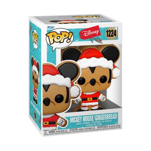 Disney Holiday: Santa Mickey (Gingerbread) Pop Figure