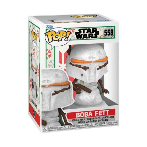 Star Wars Holiday: Boba Fett (Snowman) Pop Figure