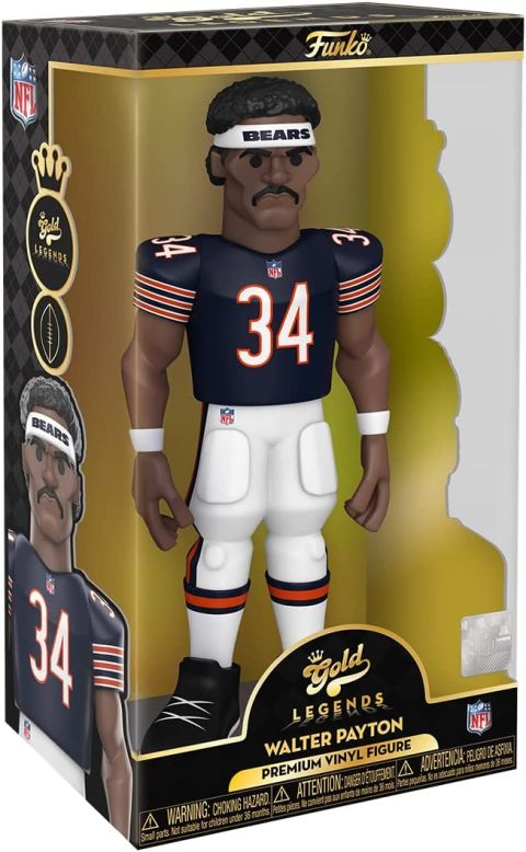 NFL Stars: Bears - Walter Payton 12'' Vinyl Gold Figure