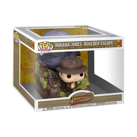 Indiana Jones: Boulder Scene Movie Moment Pop Figure