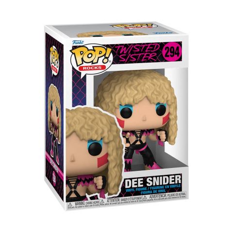 Pop Rocks: Twisted Sister - Dee Snider Pop Figure
