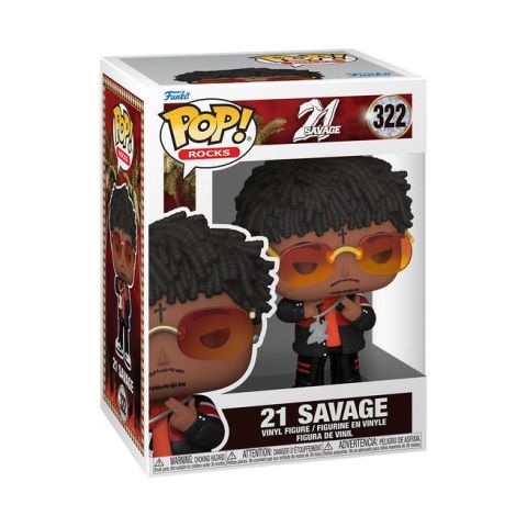 POP Rocks: 21 Savage Pop Figure