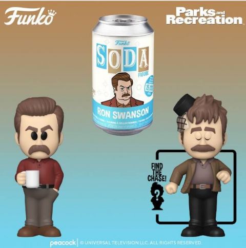 Parks and Recreation: Ron Swanson Vinyl Soda Figure (Limited Edition: 15,000 PCS)