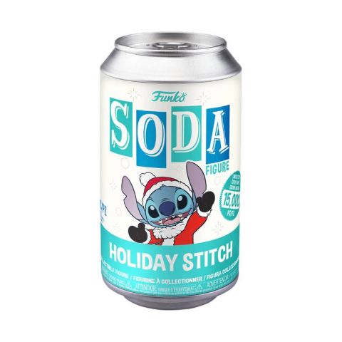 Disney Holiday: Stitch (Santa) Vinyl Soda Figure (Limited Edition: 15,000 PCS)