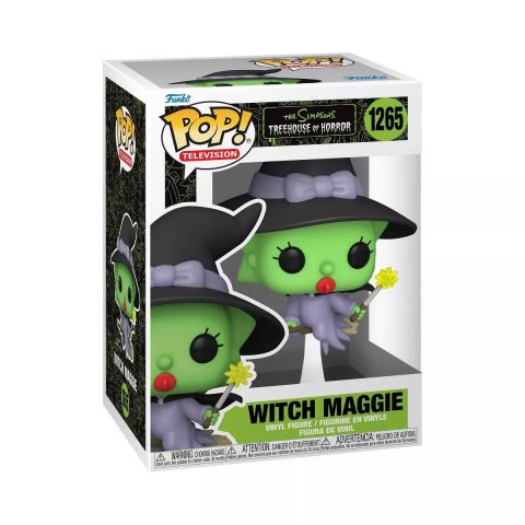 Simpsons: Treehouse of Horror - Witch Maggie Pop Vinyl Figure